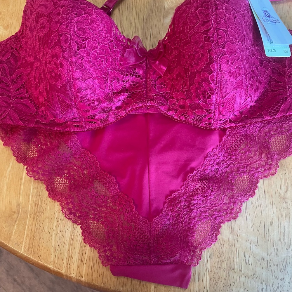 B tempted bra and panties set